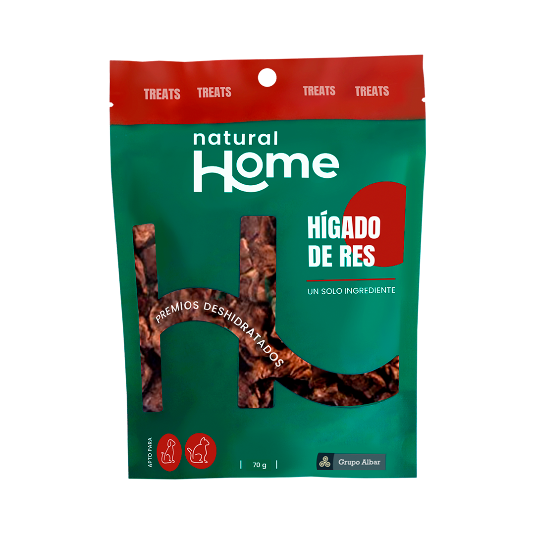 Natural Home Treats Hígado de Res (100g)