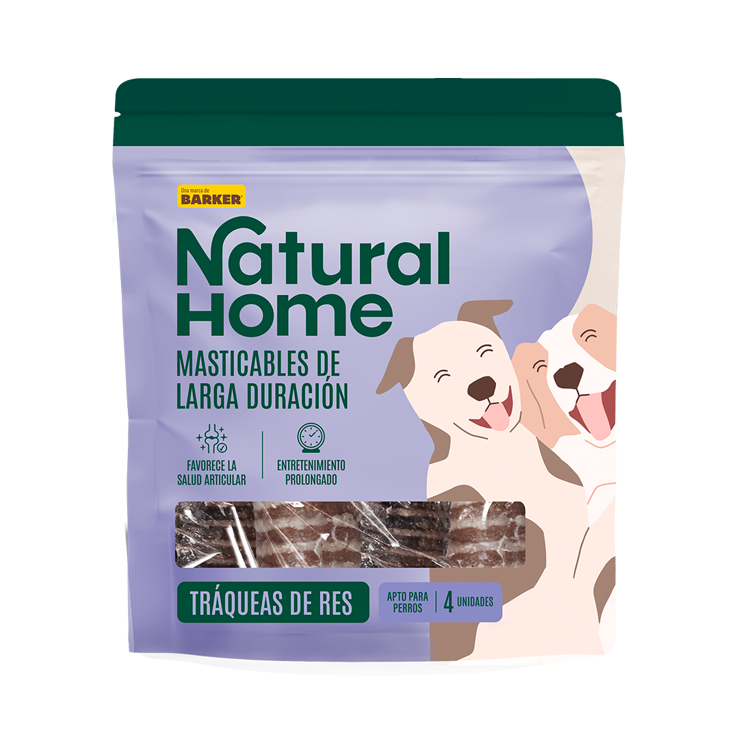 Natural Home Masticables Tráqueas de Res (4 uni)