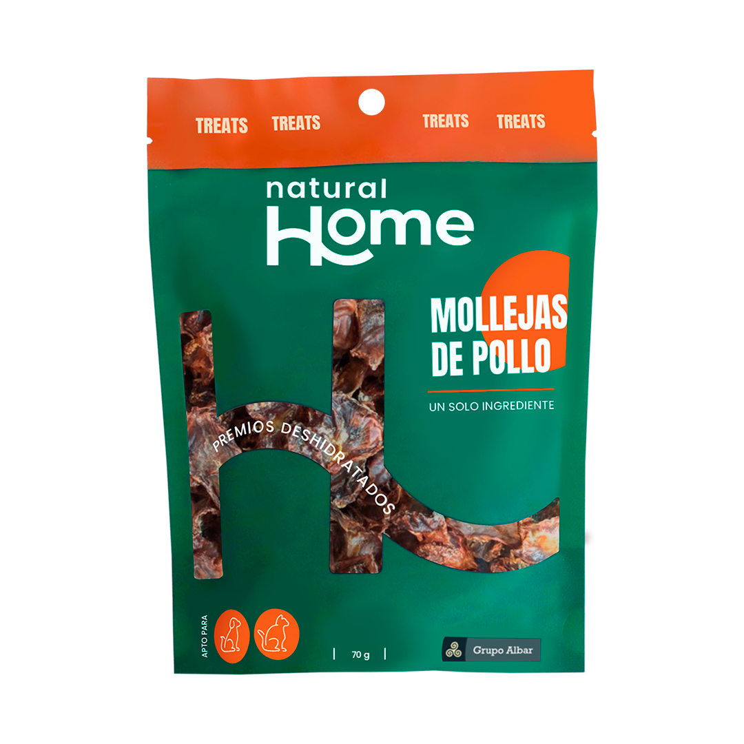 Natural Home Treats Mollejas de Pollo (100g)
